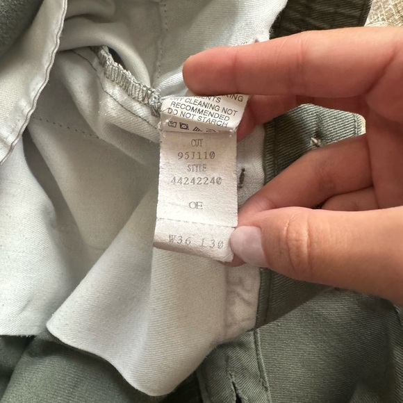 Men’s Vintage Green Straight Leg Pants - Picture 3 of 9